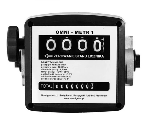 Przepływomierz oleju OMNIMETR 1