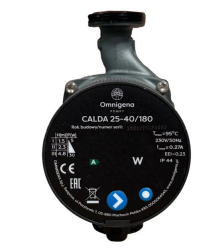 Pompa elektroniczna obiegowa CALDA 25-40/180Auto C.O