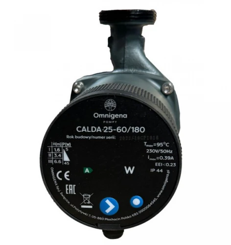 Pompa elektroniczna obiegowa CALDA 25-60/180Auto C.O