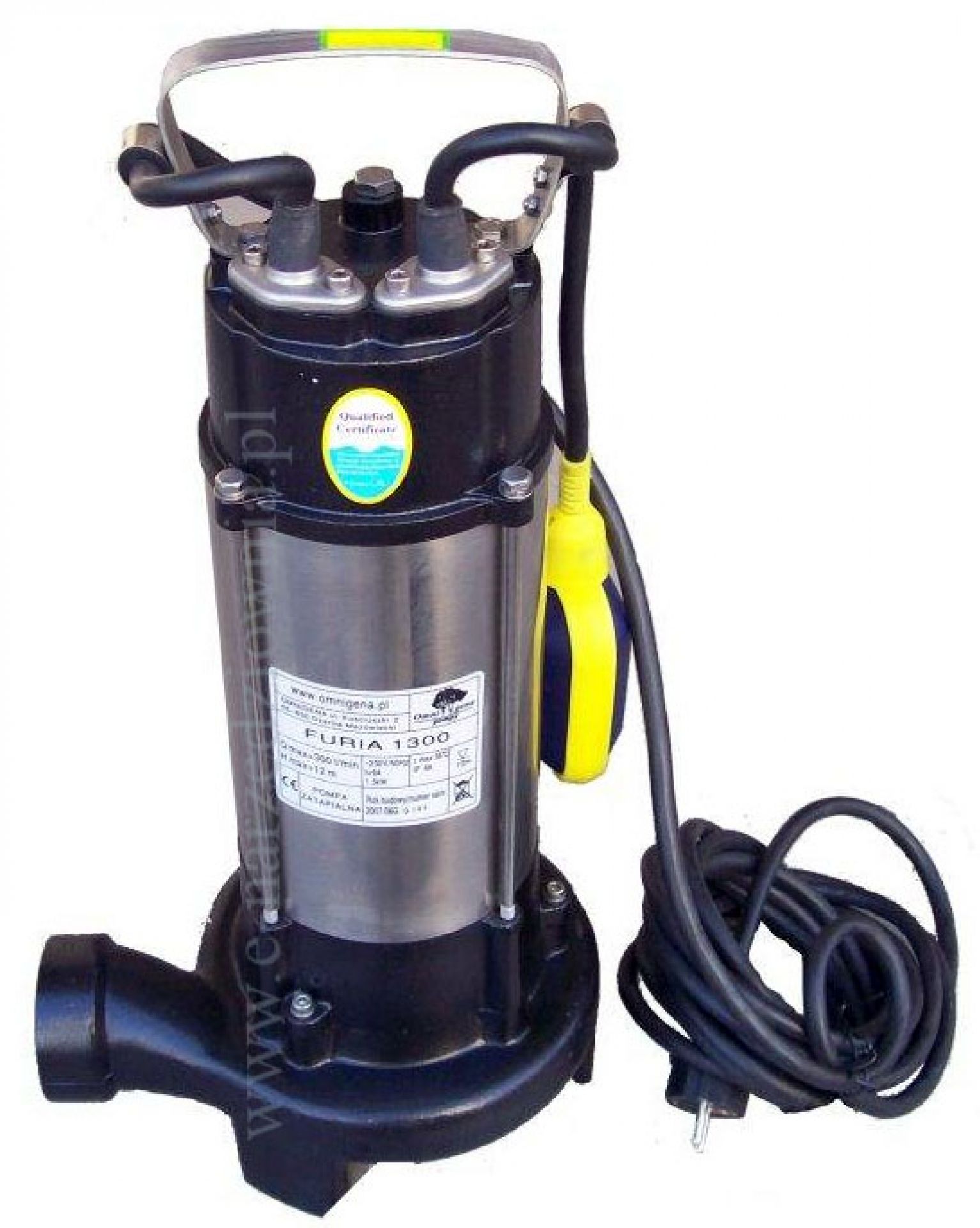 Pompa zatapialna WQ 1300 FURIA z rozdrabniaczem 230V